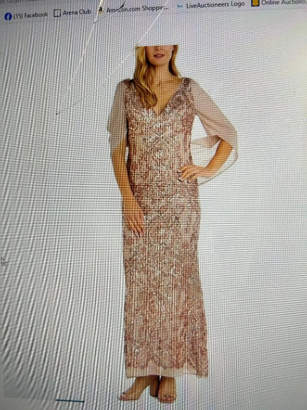 R&M Richards gown floor lenght